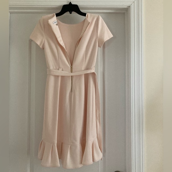 Calvin Klein Pink Ruffle Dress good condition - Picture 5 of 8